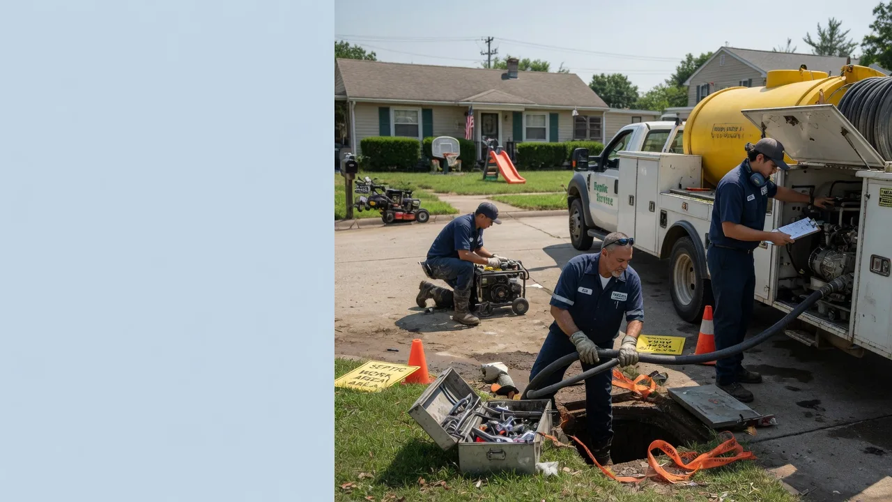 Septic Tank Pumping in Mt Zion, IL near me